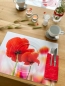 Preview: Tischset Platzset abwaschbar Klatschmohn von ARTIPICS